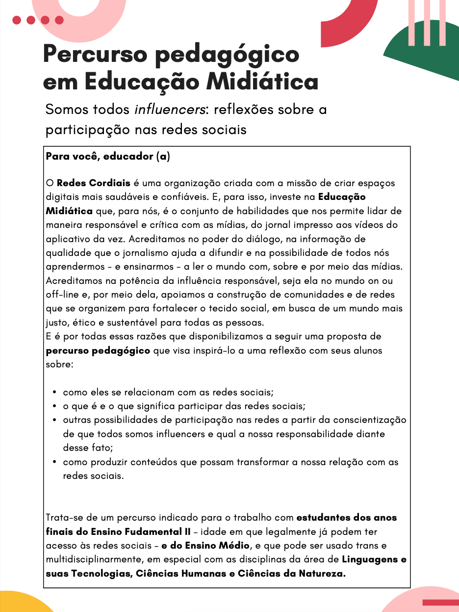 Somos todos influencers: reflexões sobre a participação nas redes sociais